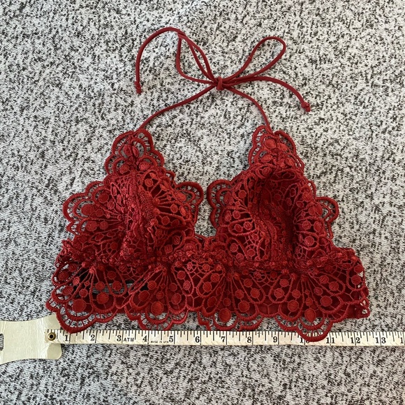 Out From Under Cari Lace Halter Bra M - Picture 3 of 6